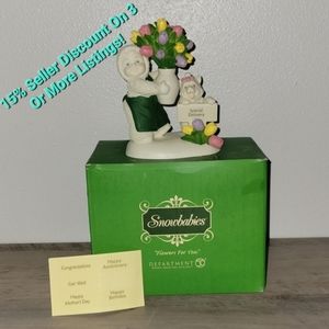 Dept. 56 Snowbabies - "Flowers For You" (RETIRED)
